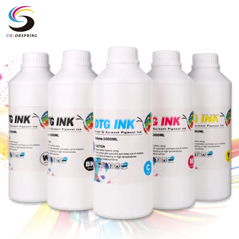 Textile Pigment For Printer DTG Ink OEKO-TEX Certificate For 2100 Inkjet DTG Ink