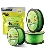 Fil tressé 4 brins tresse ligne de pêche 100m vert leurre évier pointe ligne flottante 0.4-4.0mm diamètre