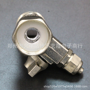 เครื่องกรองน้ำแบบติดตั้งบนหัวเครื่อง วาล์วบอลสามทาง ขนาดเกลียว 1/2 นิ้ว สำหรับต่อท่อเครื่องจ่ายน้ำ อุปกรณ์เสริมสำหรับท่อ - Product Image 2