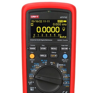 มัลติมิเตอร์ดิจิตอลอุตสาหกรรม Uni-T UT171C 60000 ค่า True RMS สำหรับมืออาชีพ - Product Image 4