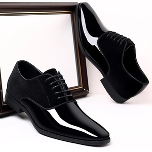 Large Size Patent Leather Casual Business s Lace up Formal Office Men Dress s Luxury Party Wedding Oxfords Autumn - Product Image 6