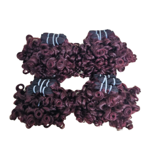 Ondulations lâches 9A bouclées 99j #   Extensions de cheveux humains brésiliens Remy 100% naturels, teints, en gros - Product Image 1