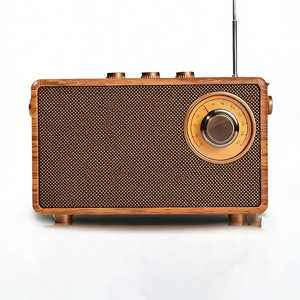 Caixa de Som Portátil Retrô V5.1 com Rádio FM e Saída de 5W para Uso em Casa, Escritório, Ao Ar Livre e Karaokê - Product Image 2