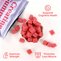 36 Gummies à la créatine monohydrate, gummies énergétiques, suppléments de créatine sous forme de gummies