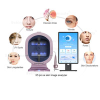 Máquina Avanzada de Análisis Facial de Piel y Cabello con IA y Función de Gestión de Clientes
