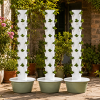 Système de culture vertical à 9 niveaux pour optimiser l'espace, jardinière sans terre pour balcon d'appartement