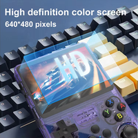 Console de Jeu Vidéo Portable R36S avec Écran IPS 3,5 Pouces, 64 Go, 15000+ Jeux, Modèle Game Boy, Joueurs de Jeux Portables, Console R36S 128 Go