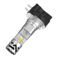 Asruex Phares Led pour voitures 16S H11 H11B H15 9005 9006 9012 accessoires de voiture 25W 2500LM 6500K