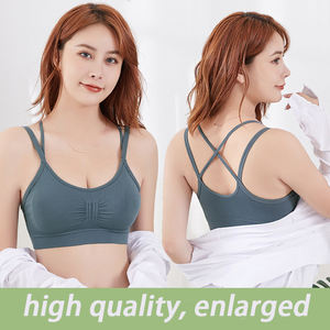 <span class=keywords><strong>Bralette</strong></span> deportivo de nuevo diseño <span class=keywords><strong>para</strong></span> <span class=keywords><strong>adolescentes</strong></span> Sujetador de yoga push-up de algodón cómodo con método de tejido de punto transpirable - Product Image 2
