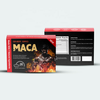 Comprimés Énergisants de Maca OEM, Suppléments à Base de Plantes pour la Santé et le Soutien Immunitaire des Adultes