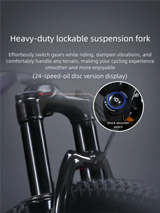 Nouveau Vélo Tout-Terrain Amortisseur 2026 pour Étudiants Adolescents, Vitesse Variable, Frein à Disque, Vélo de Commutation pour Hommes et Femmes Adultes - Product Image 3