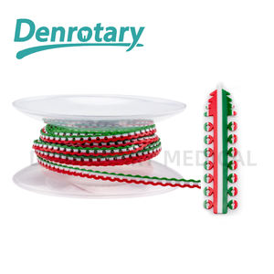 Ortodoncia diş ortodontik çift renkler elastik ligatür bağı ortodontik lastikler bantları - Product Image 4