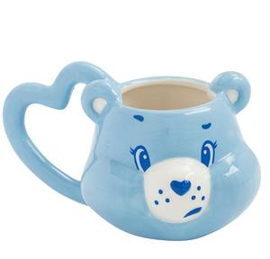 UCHOME-كوب باندا إبداعي على شكل قلب, كوب ثلاثي الأبعاد ، كوب باندا سيراميك ، كوب ماء قوس قزح - Product Image 4