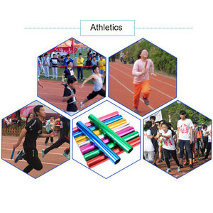 Bastón de Estafeta de Aluminio de 28 cm, Marca DZH, Modelo D38, para Juegos de Atletismo, para Jóvenes y Adultos, 58 g, Ligero - Product Image 6