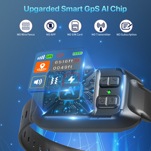 Collier GPS intelligent pour chien ZF550, suivi en temps réel par Bluetooth, traceur d'animaux imperméable - Product Image 1