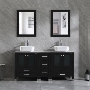 <span class=keywords><strong>Unit</strong></span>és de vanité de salle de bains de style classique avec le coffret d'évier - Product Image 3