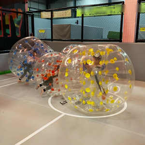 Leuke opblaasbare PVC bumperballen, 3m diameter, warmgelast, milieuvriendelijk, eenvoudige opzet voor teambuilding, commercieel/buitengebruik - Product Image 2