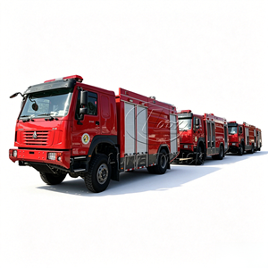 Nuevo Camión de Bomberos Forestales HOWO 4X4 Todoterreno con Tracción en las Cuatro Ruedas de 6000 Litros (1500 Galones) Modelo 2026 en Venta - Product Image 1