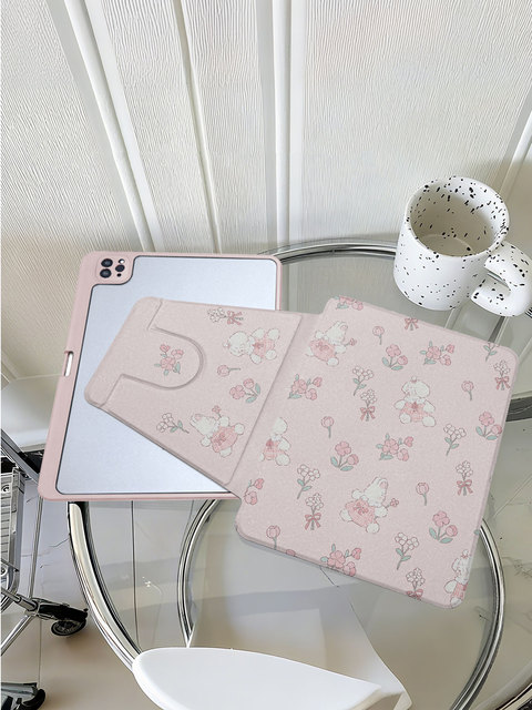 360° Rotating Folio Case for iPad 10th Generation 10.9", Multi-Angle Stand with Pencil Holder, Auto Sleep/Wake, Slim Cover