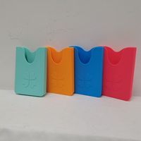 Sac de plage en caoutchouc Accessoires Charms Soft Silicone Phone Holder Women's Handbag