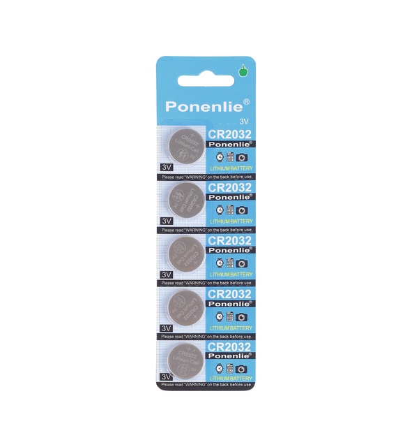 Wholesale Lithium Button Cell CR2032 Battery 2.85g 0.6 Electric Energy for Electronic Watches and Calculators