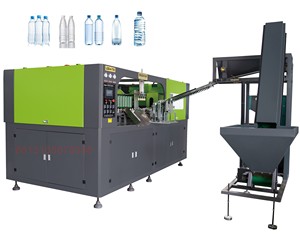 Machine <span class=keywords><strong>de</strong></span> moulage par soufflage étirable faisant des bouteilles d'eau en plastique Machines <span class=keywords><strong>de</strong></span> moulage par soufflage étirable automatique à <span class=keywords><strong>4</strong></span> cavités - Product Image 1