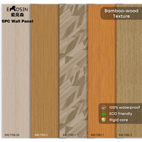 Douche intérieure Wet Erea Wall Toung and groove Pvc Plastic Stone Marble Waterproof Spc Wall Panel