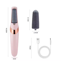 Lime électrique pour les callosités, grattoir pour les pieds, outils de pédicure, râpe pour les pieds, éliminateur de peaux mortes, outil de soin des pieds