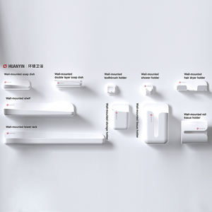 Multifuncional adesivo plástico banheiro <span class=keywords><strong>Toothbrush</strong></span> Cup <span class=keywords><strong>Holder</strong></span> parede montada - Product Image 4