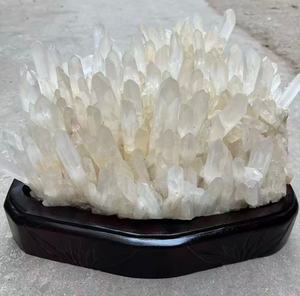 Commercio all'ingrosso bianco naturale chiaro <span class=keywords><strong>cristallo</strong></span> <span class=keywords><strong>di</strong></span> quarzo grappolo <span class=keywords><strong>di</strong></span> grandi grappoli <span class=keywords><strong>di</strong></span> citrino fumoso guarigione <span class=keywords><strong>di</strong></span> roccia grezza pietra <span class=keywords><strong>di</strong></span> quarzo punto per la vendita - Product Image 6