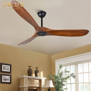 Truyền thống Hot mô hình 60 inch người hâm mộ thiết kế im lặng núi không khí bằng gỗ lưỡi lớn quạt trần ventilador de techo con Lu - Product Image 5