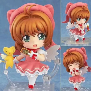 Figuras de Acción de Anime <span class=keywords><strong>Card</strong></span> <span class=keywords><strong>Captor</strong></span> <span class=keywords><strong>Sakura</strong></span> en Existencia, Modelos de PVC, Decoración para Pasteles de Coche, Varita Mágica, Juguetes para Niños, Regalo - Product Image 3