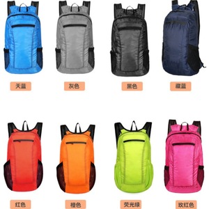 <b>Lightweight</b> Sports <b>Backpack</b> 8 Inch Computer Compatible Outdoor Travel Student Use Solid Color Polyester Material - Product Image 2