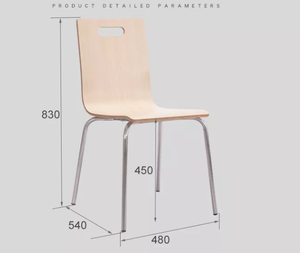 Ensemble de salle à manger, buffet, café McDonald's, restauration, chaise de cantine <span class=keywords><strong>en</strong></span> acier inoxydable, table <span class=keywords><strong>en</strong></span> bois industriel, table <span class=keywords><strong>en</strong></span> contreplaqué, chaises pour restauration rapide - Product Image 5