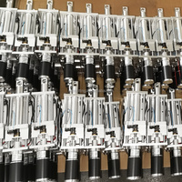 Hltnc Jykb-100-Dc24v Flamme Plasma Machine De Découpe Torche Hauteur Contrôleur 1800 mm/min + Petit Pare-chocs CNC 1800 mm/min + Petit Moteur