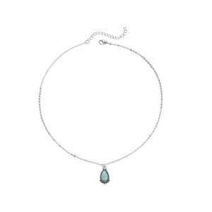 2024 винтажное богемное ожерелье в западном стиле Ковбойское бирюзовое ожерелье для женщин - Product Image 2