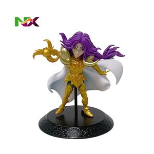 Saint Seiya Chibi, Juego de 5 Figuras de los Cinco Caballeros del Bronce: Pegaso, Fénix, Ikki, Virgo, Shaka, <span class=keywords><strong>Géminis</strong></span>, Saga, Saori Kido, Athena, Regalo - Product Image 5