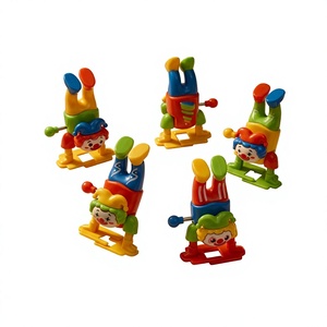 Jouet Clown Marchant sur les Mains à Remonter, Kit de Jeu Éducatif DIY, Jouet en Plastique à Accrocher pour Enfants - Product Image 6