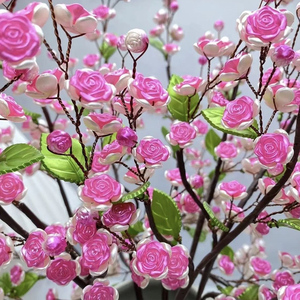 80cm dài hoa dây nhân tạo chi nhánh cành cây dây sắt được sử dụng cho tự làm Nylon thả hoa gốc làm phụ kiện - Product Image 6