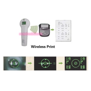 เครื่องวัดความโค้งกระจกตาแบบพกพา KM-100 รุ่นใหม่ ราคาประหยัด พร้อมระบบส่งข้อมูลไร้สาย อุปกรณ์ตรวจวัดสายตา - Product Image 2