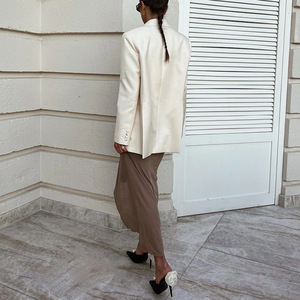 Sandalias de Tacón Alto con Perlas Blancas para Mujer, Elegantes y a la Moda, de Piel Genuina, Estilo Casual, Fáciles de Poner - Product Image 6