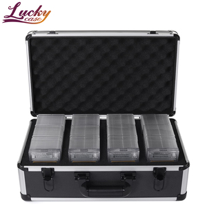 Graded Sports Card Storage Box Hold 140 Cards Collection Case Trading Case for Pokemon Cards