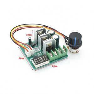 <span class=keywords><strong>Digital</strong></span> anzeige 0 ~ 100% einstellbar DC 6-55V 30A DC 12V 24V 48V Motor drehzahl regler Schalter - Product Image 5