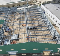 Taller de Fábrica de Estructuras de Acero Prefabricadas, Edificio de Almacén Industrial de Acero de Gran Envergadura Personalizado