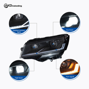 Modificación del Conjunto de Faros Delanteros para <span class=keywords><strong>Caddy</strong></span> <span class=keywords><strong>Maxi</strong></span> T6.1, Luces de Circulación Diurna LED de 35W 12V, Señales de Giro, Lentes LED - Product Image 3