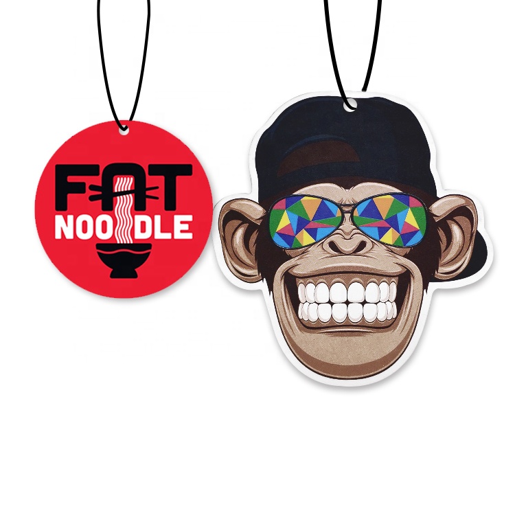 Оптовая продажа товаров Китай бумажная карта индивидуальный дизайн декоративный подвесной автомобильный освежитель воздуха