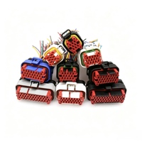 Adaptateur en cuivre pur OEM/ODM personnalisé, connecteur avec gaine en PVC, assemblage de câbles pour applications automobiles, industrielles et domestiques pour véhicules électriques
