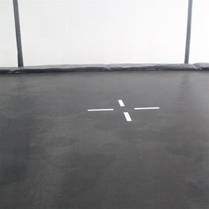 <span class=keywords><strong>Trampoline</strong></span> rectangulaire géant à ressorts avec cadre en PVC certifié GS, 9 x 14 pieds, avec entrée double couche superposée - Product Image 6