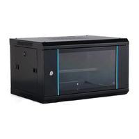 Armoire de serveur réseau murale 19 pouces, certifiée CE, petite armoire de surveillance de courant faible, supporte le logo personnalisé