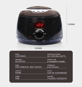 Calentador <span class=keywords><strong>de</strong></span> Cera Profesional para Depilación, Máquina Eléctrica Mini para Derretir Cera, para Uso en Casa o Salón, para Calentar Cera Brasileña - Product Image 5